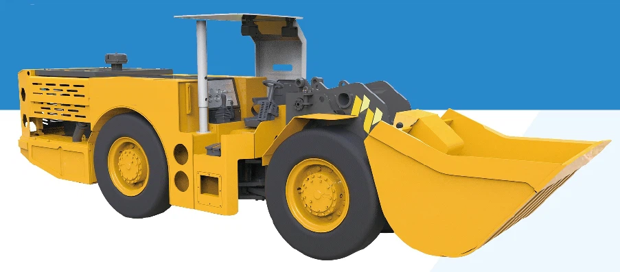 10 tonų dyzelino požeminis LHD krautuvas